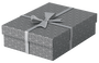 Esselte Caja de almacenaje 628285 Pack 3 Cajas Grises 360x265x100mm Cartón