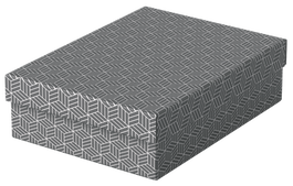 Esselte Caja de almacenaje 628285 Pack 3 Cajas Grises 360x265x100mm Cartón