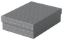 Esselte Caja de almacenaje 628285 Pack 3 Cajas Grises 360x265x100mm Cartón