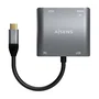 Aisens Conversor USB-C a VGA/HDMI 4K/USB 3.0/USB-C PD A109-0626 Gris