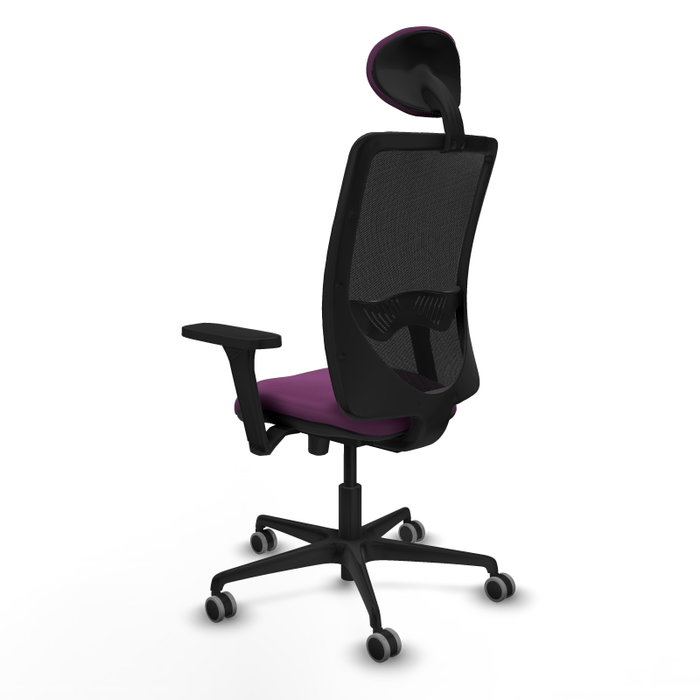 PIQUERAS Y CRESPO Silla de oficina Zulema con mecanismo Sincro/Traslack Morado y Negro PIQUERAS Y CRESPO Silla de oficina Zulema con mecanismo Sincro/Traslack Morado y Negro