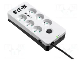 EATON ELECTRIC PB6UF Regleta de alimentación con 6 tomas y 2 USB
