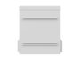 LANBERG Armario Rack 10-pulgadas 3U Gris IP55