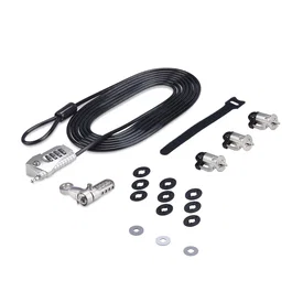 Startech Kit de bloqueo para periféricos de computadora - Cable de 9,8 pies para computadora portátil/computadora