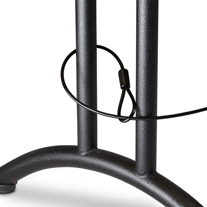 StarTech.com 3M4-DESK-LOCKING-KIT - Kit de Bloqueo Antirrobo para Ordenadores y Periféricos con Ranura Kensington, Cable de Acero de 3m, Cerradura de Combinación