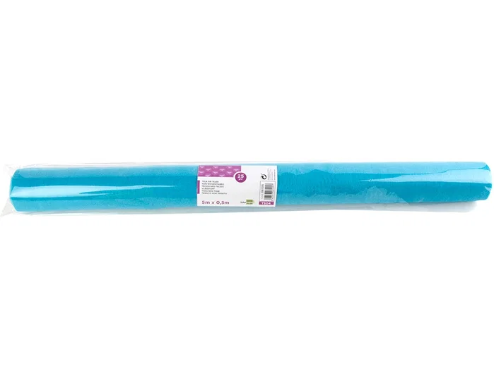 Liderpapel Tejido sin tejer terileno 25 g/m2 rollo de 5 m celeste Liderpapel Tejido sin tejer terileno 25 g/m2 rollo de 5 m celeste