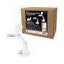 LogiLink Lámpara de aumento con soporte de escritorio, 3 dioptrías, 40 LED (6.5W)