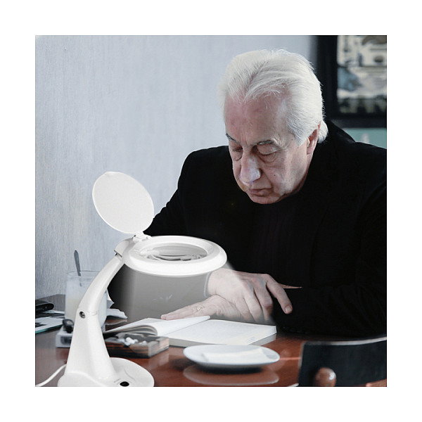LogiLink Lámpara de aumento con soporte de escritorio, 3 dioptrías, 40 LED (6.5W)
