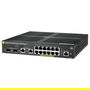 HPE Aruba 2930F 12G PoE+ 2SFP+ Switch Gestionado L3, 12 Puertos Gigabit Ethernet, Rack 1U, JL258A