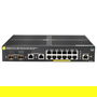 HPE Aruba 2930F 12G PoE+ 2SFP+ Switch Gestionado L3, 12 Puertos Gigabit Ethernet, Rack 1U, JL258A