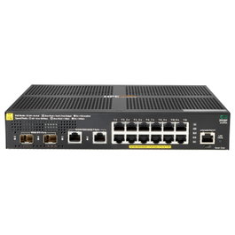 HP Enterprise HPE Aruba Networking 2930F 12G PoE+ 2G/2SFP+ Switch