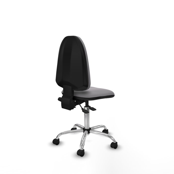 PIQUERAS Y CRESPO Silla de oficina Aýna Gris sin brazos PIQUERAS Y CRESPO Silla de oficina Aýna Gris sin brazos