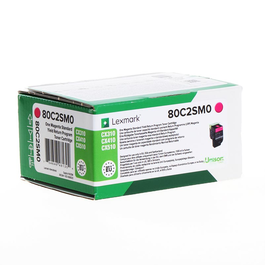 Lexmark 802SM Tóner Magenta (80C2SM0)