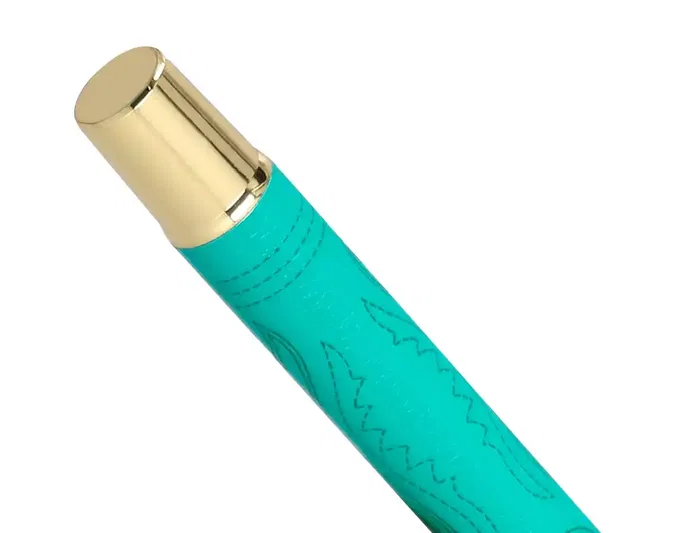 Belius Roller Wild West Verde Dorado Tinta Negra Caja de Diseño