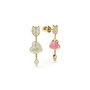 Pendientes Mujer Swarovski 5737295 Dorado