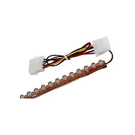 Lamptron FlexLight Standard - 12 LEDs - rojo fuego