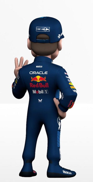 Fórmula 1 Figura Minix Max Verstappen New 12 cm