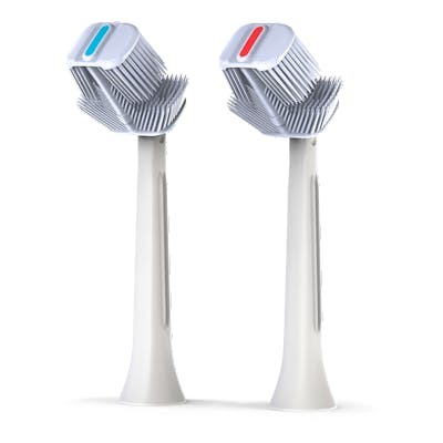 Balene by Bexident Duotech Sonic Cabezales Dureza Suave, 2 unidades Balene by Bexident Duotech Sonic Cabezales Dureza Suave, 2 unidades