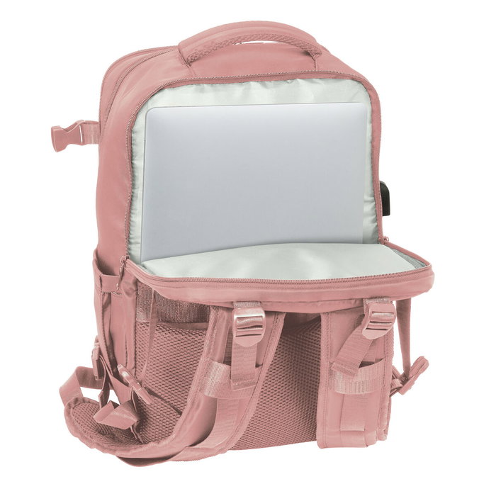 Safta Mochila Viaje Cabina Portátil 15,6'' Rosa Safta Mochila Viaje Cabina Portátil 15,6'' Rosa