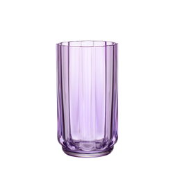Iittala Jarrón de Vidrio Soplado a Mano, Colección Play, Lila, 18 cm