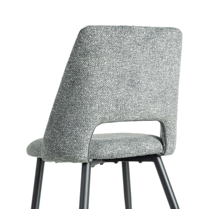 Silla Jaspeado Verde Tejido-Metal 50 X 57 X 81 cm (Set de 2)