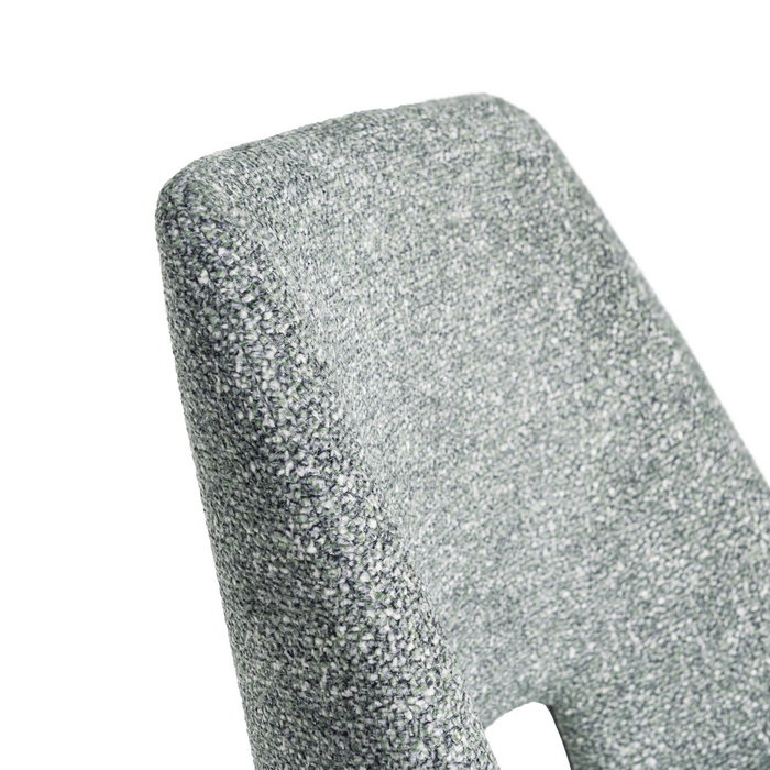 Silla Jaspeado Verde Tejido-Metal 50 X 57 X 81 cm (Set de 2)