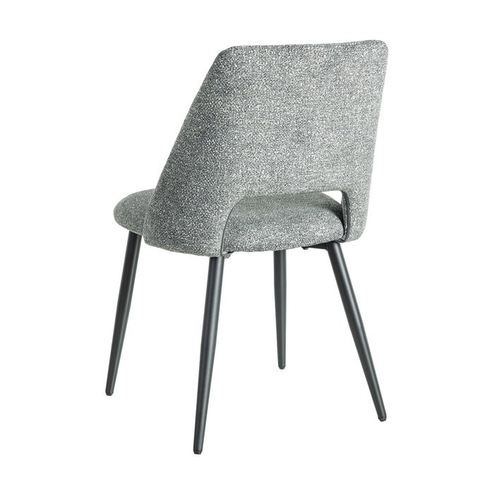 Silla Jaspeado Verde Tejido-Metal 50 X 57 X 81 cm (Set de 2)