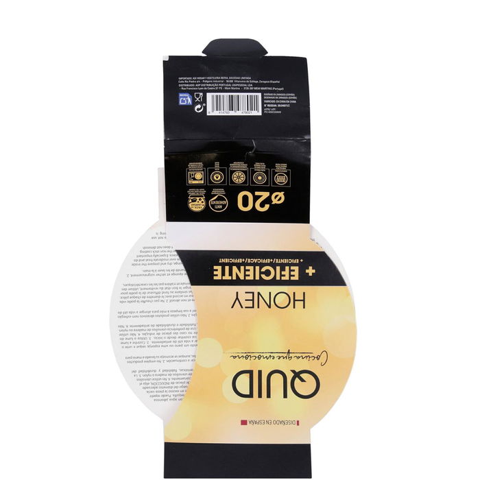 Sartén de Aluminio Estampado Honey Quid 20 cm (6 Unidades)