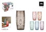 La Mediterranea Vaso Alto Tiki 600 ml con Dimensiones 7.8 cm Ancho x 17 cm Alto x 7.7 cm Largo (24 Unidades)