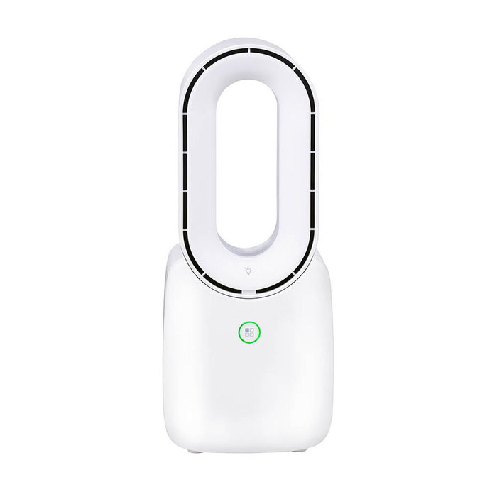 Lifetime Air Ventilador de sobremesa recargable sin aspas, 3 velocidades, blanco Lifetime Air Ventilador de sobremesa recargable sin aspas, 3 velocidades, blanco