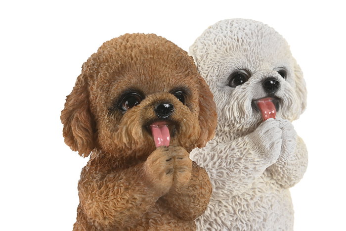 DKD Home Decor Figura de Perro en Resina Surtida DKD Home Decor Figura de Perro en Resina Surtida