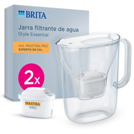BRITA Jarra Style Essential con 2 Filtros Maxtra Pro