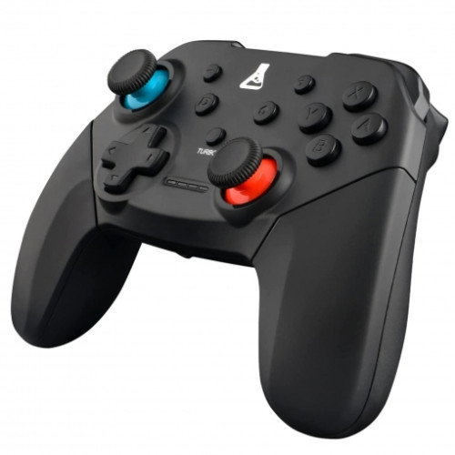 THE G-LAB Controlador Bluetooth K-PAD-THORIUM-SW para Nintendo Switch y PC, Mando de Gaming Negro