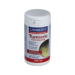 LAMBERTS Curcuma Liberacion Rapida 120 Comp. Alta Concentracion Apto Vegetarianos Veganos