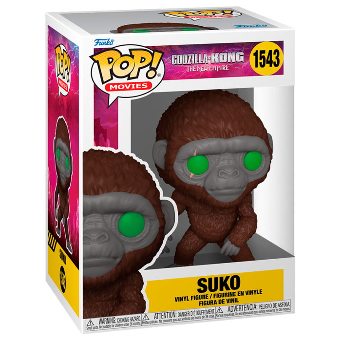 FUNKO Figura POP Godzilla y Kong El nuevo imperio Suko