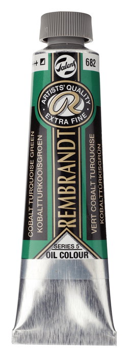 Rembrandt Pintura al Óleo Verde Turquesa Cobalto 682 40 ml Rembrandt Pintura al Óleo Verde Turquesa Cobalto 682 40 ml