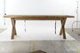 DKD Home Decor Mesa de Comedor de Madera Reciclada Natural 220x100x76 cm