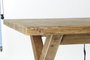 DKD Home Decor Mesa de Comedor de Madera Reciclada Natural 220x100x76 cm