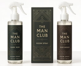 DKD Home Decor Spray Hogar Aroma Gents Club 200 ml