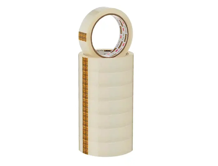 Scotch Cinta Transparente 19 mm x 66 m Pack de 8 unidades