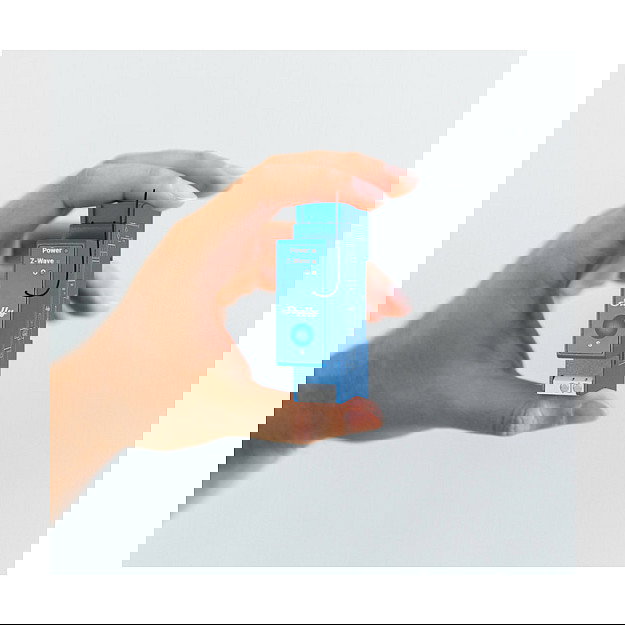 Shelly Wave Pro 1 Relé Z-Wave 16A Montaje Carril DIN