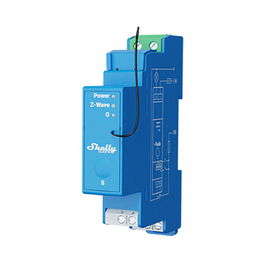 Shelly Wave Pro 1 Relé Z-Wave 16A Montaje Carril DIN