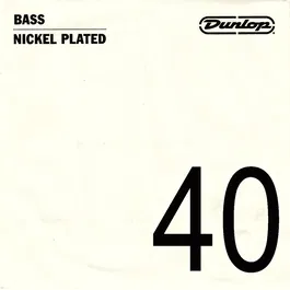 Dunlop Cuerda Bajo Dunlop Nickel Entorchado .040