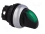 EATON ELECTRIC Interruptor rotativo verde de 3 posiciones 22mm