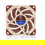NOCTUA NF-A12X25 5V PWM Ventilador de PC 120mm, 2000 RPM, Flujo de Aire 102,1 m³/h, 22.6 dB, Beige/Rojo, Incluye Adaptador LNA y Tornillos