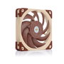 NOCTUA NF-A12X25 5V PWM Ventilador de PC 120mm, 2000 RPM, Flujo de Aire 102,1 m³/h, 22.6 dB, Beige/Rojo, Incluye Adaptador LNA y Tornillos