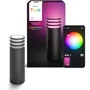 PHILIPS HUE Lámpara de pie Lucca antracita 929004308501 E27 1xA60 WCA regulable IP44