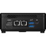 MSI 936-B0A821-440 Cubi 5 1M-440BEU Mini PC Barebone Intel Core i3-100U Graphics Negro