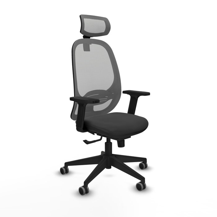 PIQUERAS Y CRESPO Silla de oficina Cilanco Gris con mecanismo Sincro PIQUERAS Y CRESPO Silla de oficina Cilanco Gris con mecanismo Sincro