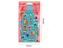 Imaginovo Pegatinas Kids Circo Goma Eva 190x105 mm con Relieve, Adhesivos Infantiles para Decorar
